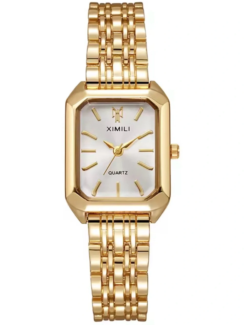 Gold Elegant Rectangular Bracelet Watch Women’s jewelry